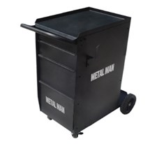 Metal Man Deluxe Welding Cart DWC1 Top welding storage