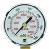 Miller Smith Premium Dual Flowmeter Regulator #33-50-580 close-up