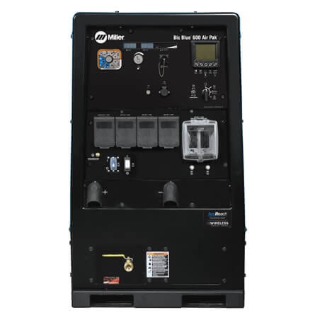 Miller Big Blue® 600 Air Pak™ w/Wireless Interface Control #907750003