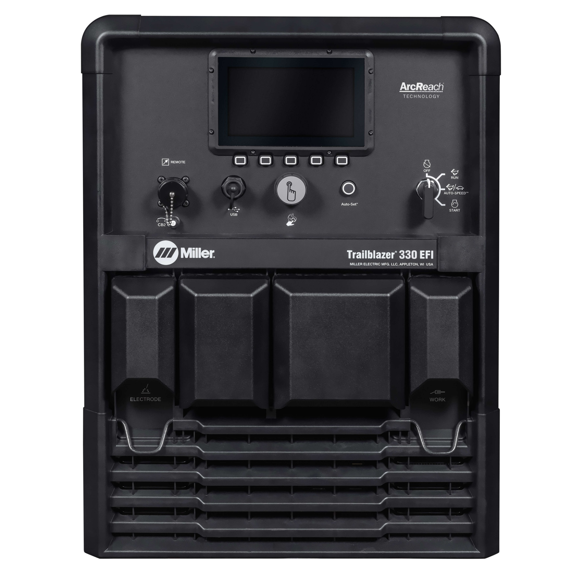 Miller Trailblazer 330 EFI, Excel, polarity reverse