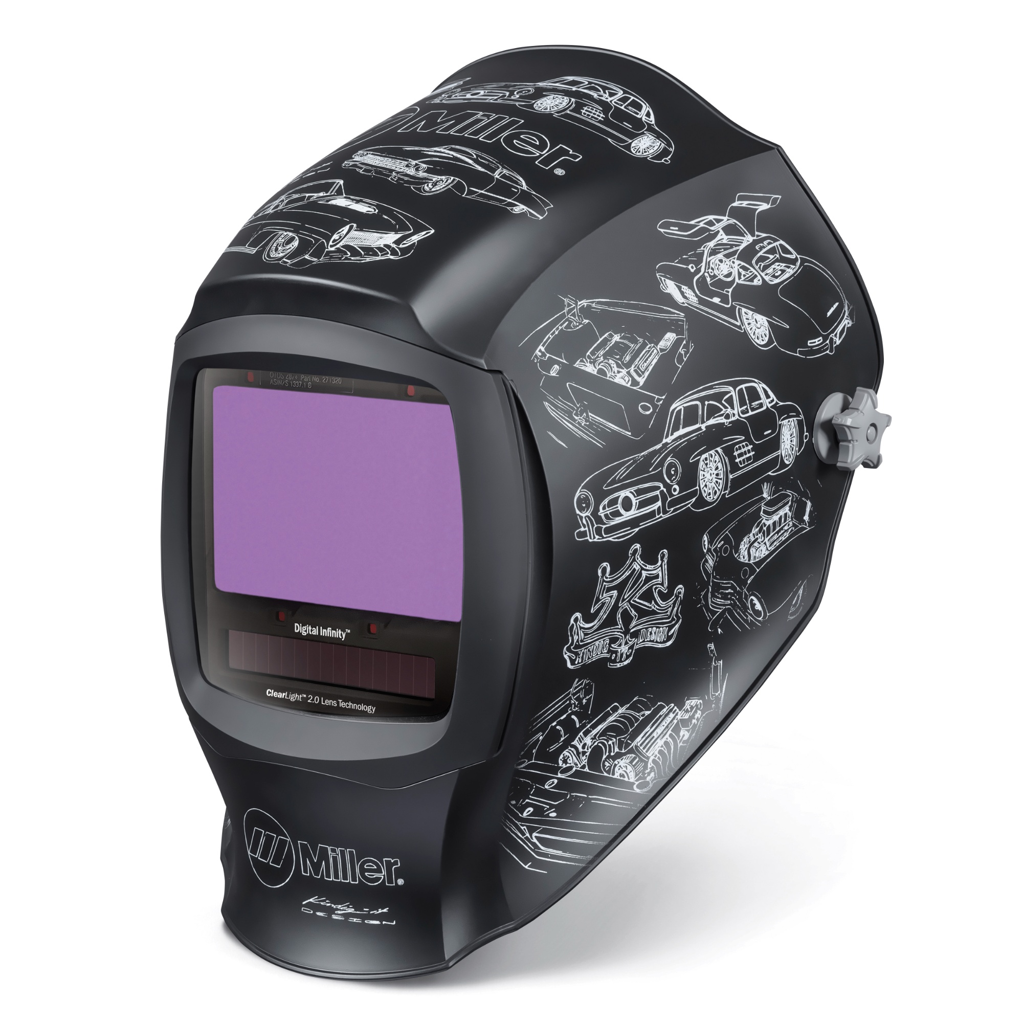 Miller Digital Infinity Series Auto Darkening Welding Helmet