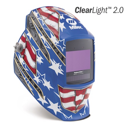 Miller Digital Elite™, Stars & Stripes III, Clearlight 2.0 #289759