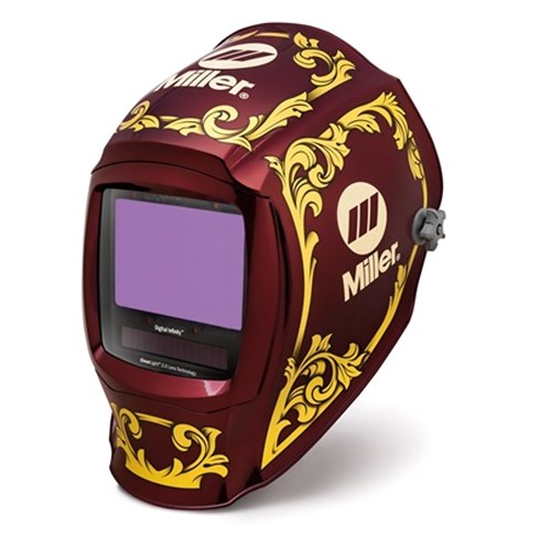 Miller Digital Infinity Series auto-darkening welding helmet: Imperial style