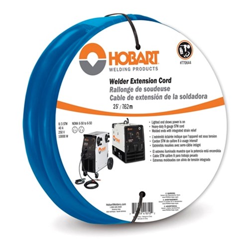 Hobart 230V Welder Power Extension Cord 25ft #770644