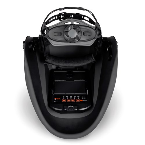 inside view of the Hobart PRO7 Auto-Darkening Welding Helmet - 771028
