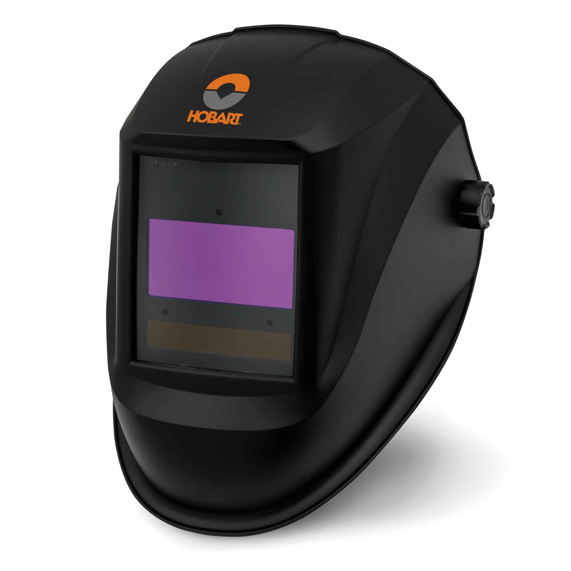front left view of the Hobart PRO7 Auto-Darkening Welding Helmet - 771028