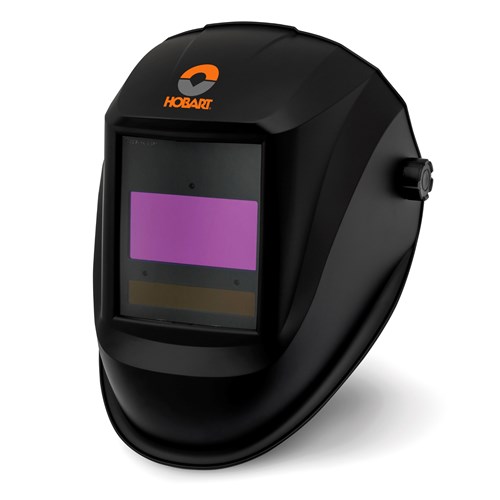 front left view of the Hobart PRO7 Auto-Darkening Welding Helmet - 771028