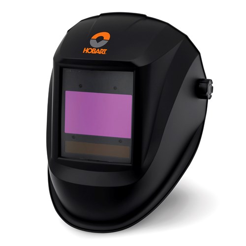 front left view of the Hobart PRO9 Auto-Darkening Welding Helmet - 771029