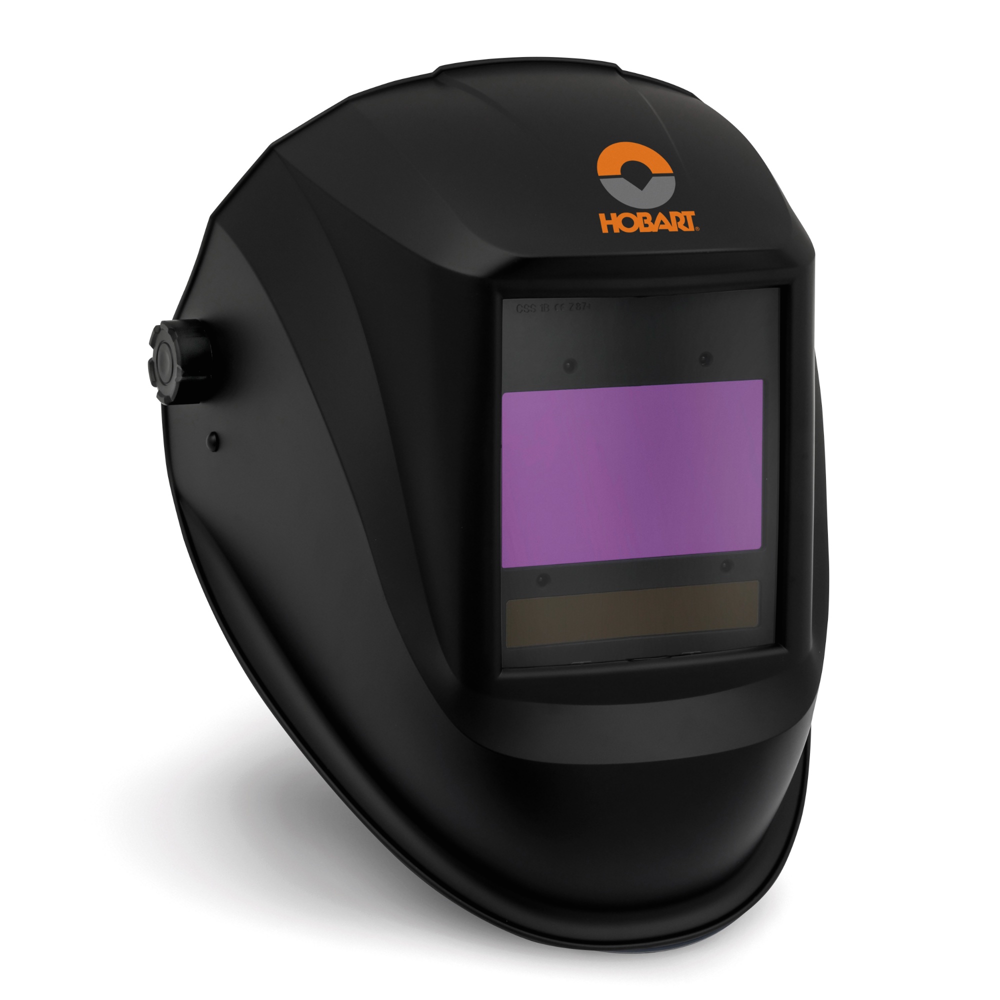 front right view of the Hobart PRO9 Auto-Darkening Welding Helmet - 771029