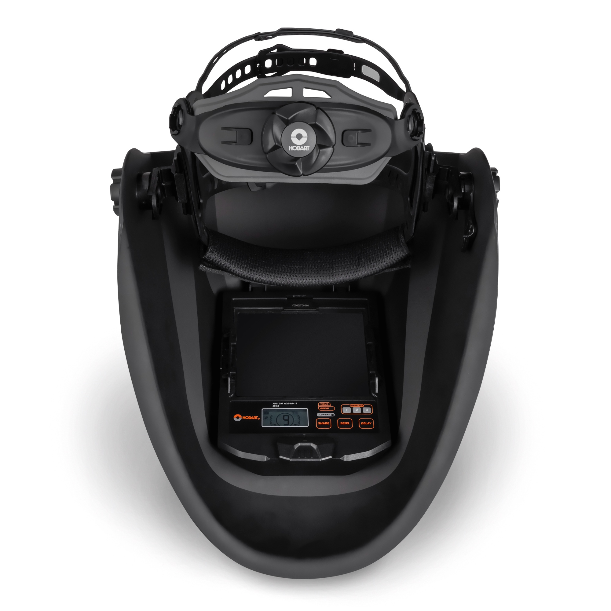 inside view of the Hobart PRO13 Auto-Darkening Welding Helmet - 771030