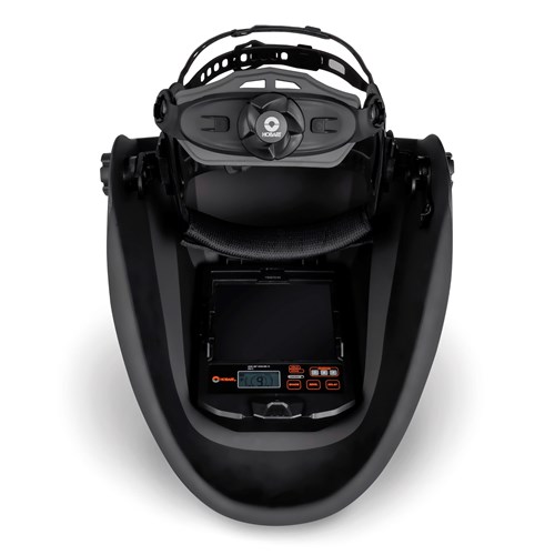 inside view of the Hobart PRO13 Auto-Darkening Welding Helmet - 771030