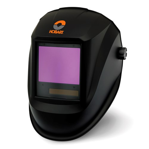 front left view of the Hobart PRO13 Auto-Darkening Welding Helmet - 771030