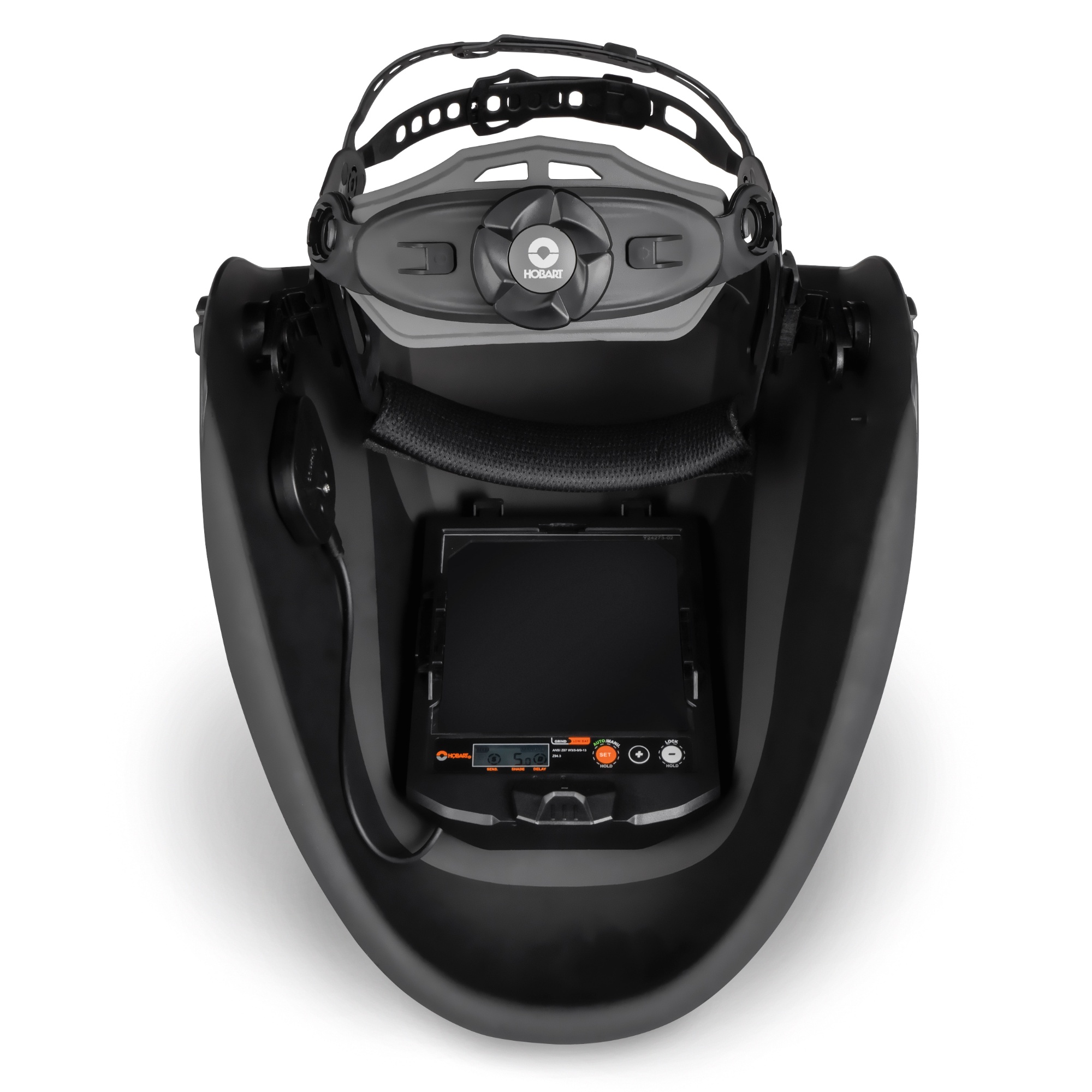 inside view of the Hobart PRO16 Auto-Darkening Welding Helmet - 771031