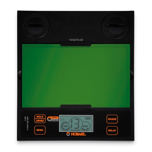 helmet lens control for the Hobart PRO9 Auto-Darkening Welding Helmet - 771029