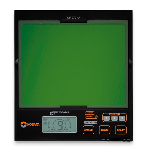 helmet lens control for the Hobart PRO13 Auto-Darkening Welding Helmet - 771030