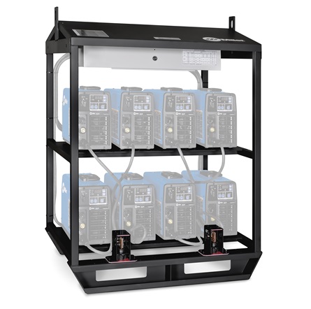 Miller Empty 8-Pack Rack for CST™ 282 / Maxstar 200 #301610 for sale online
