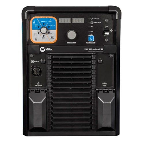 Miller XMT 650 ArcReach Industrial Multiprocess Welder with PR (Polarity Reversing) Process Control