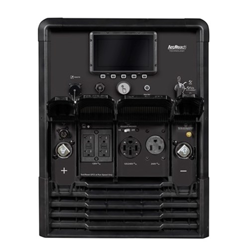 Miller diesel welder/generator for industrial fabrication