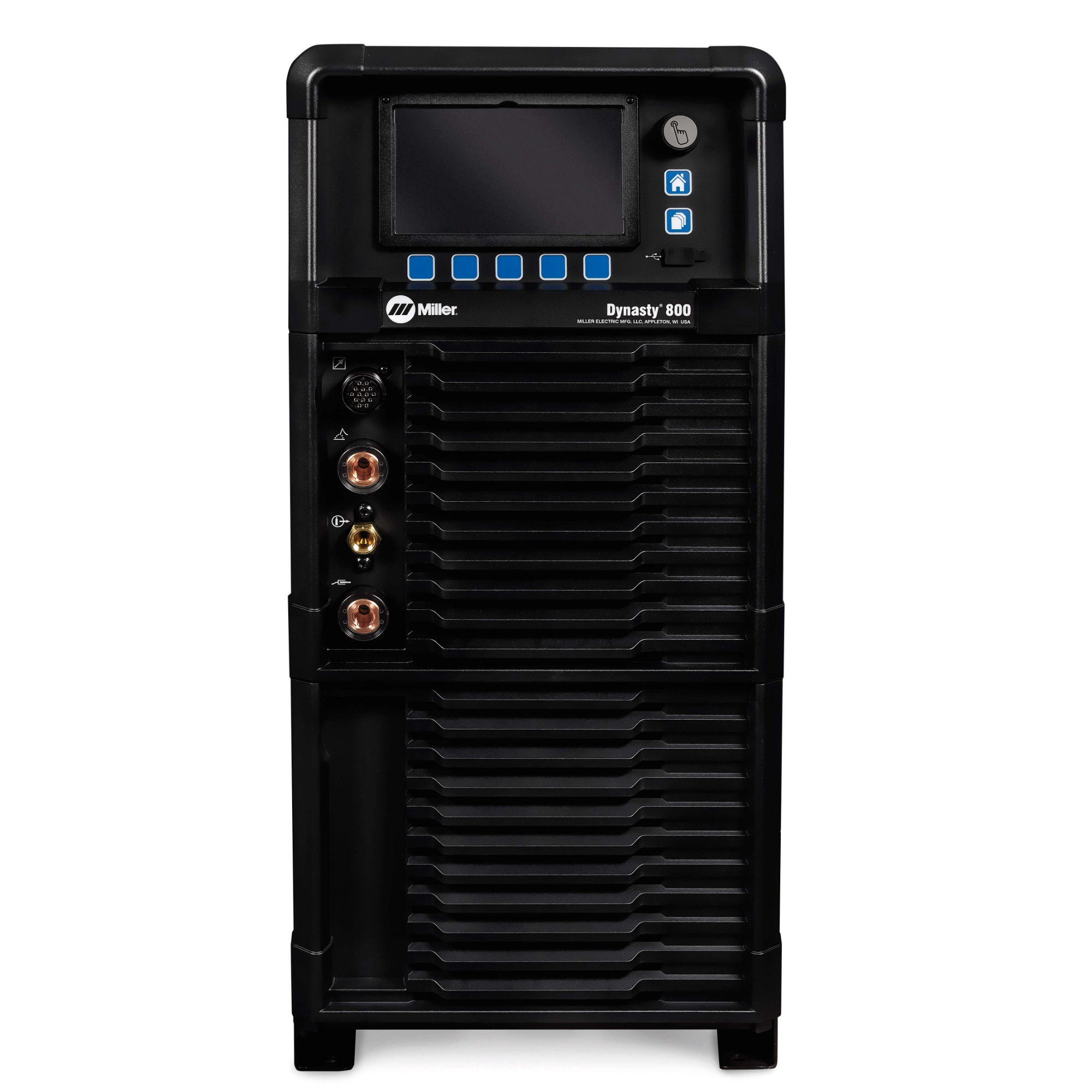 Miller Dynasty® 800 TIG Welder #907859 - Front view, control panel screen off