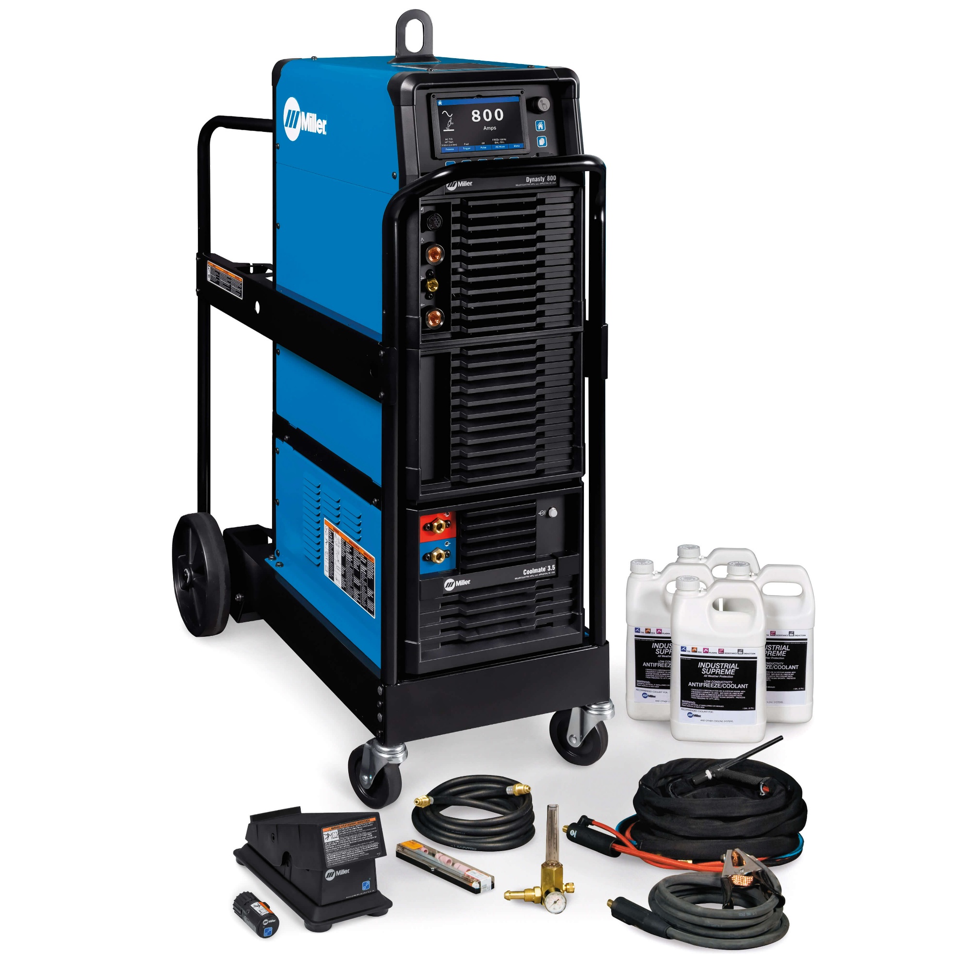 Dynasty® 800 TIG/Stick Welder w/ Wireless Foot Control (208-600 V) #951000008