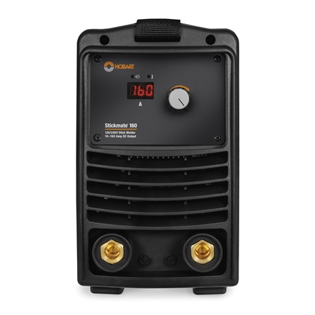 Hobart Stickmate® 160 DC Stick Welder #500585 - Front, powered on