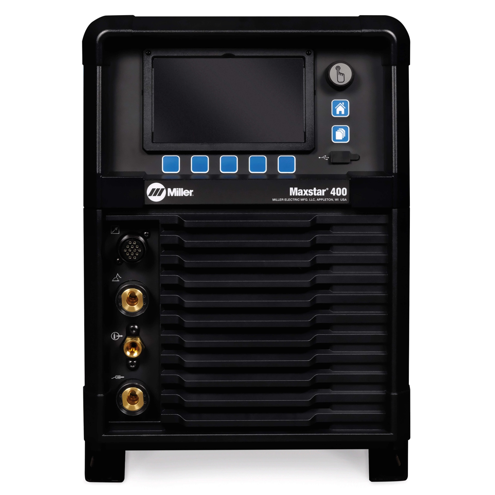 Miller Maxstar 400 TIG Welding machine power source #907873 - Front view, screen off