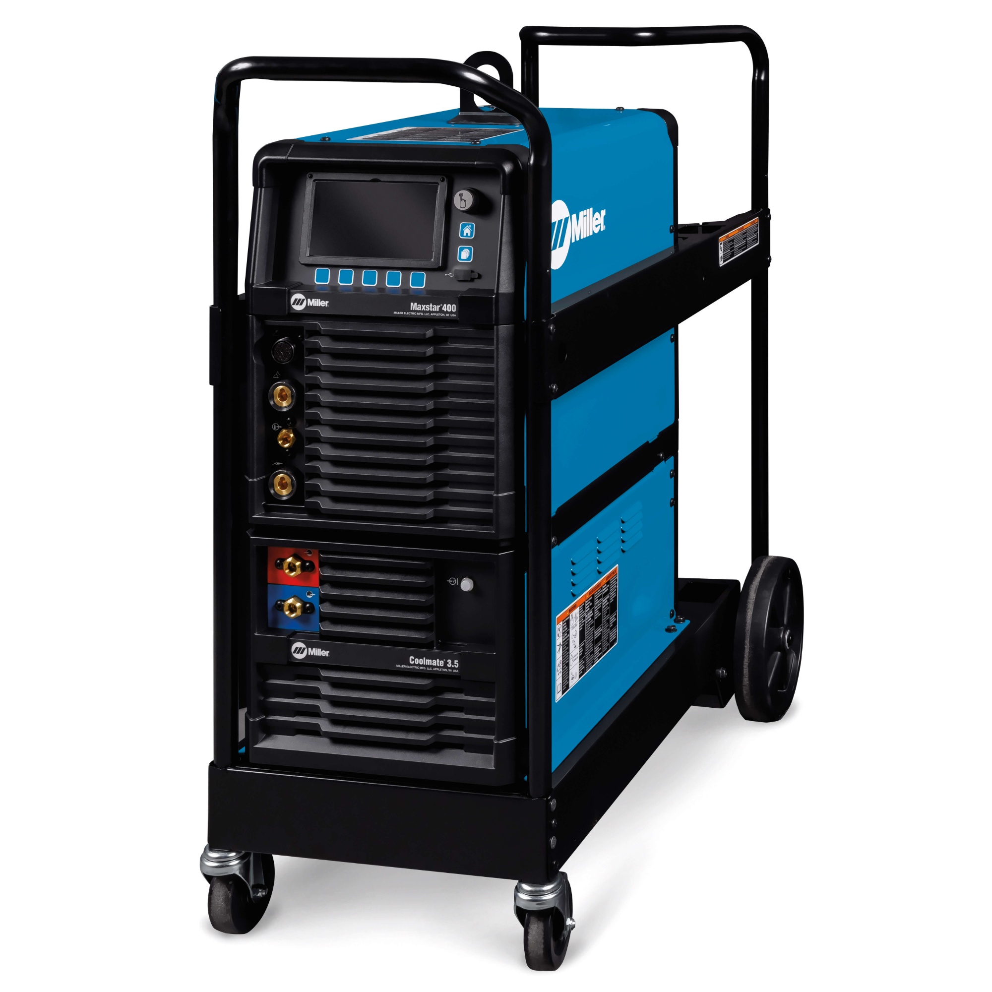 Miller Maxstar TIG/Stick welding machine package with cooler & cart