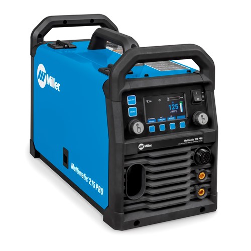 right side view of the Multimatic ® 215 PRO Multiprocess Welder w/ Running Gear Package, 951000074