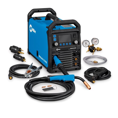 Buy the Multimatic ® 215 PRO Multiprocess Welder w/ Running Gear Package, 951000074