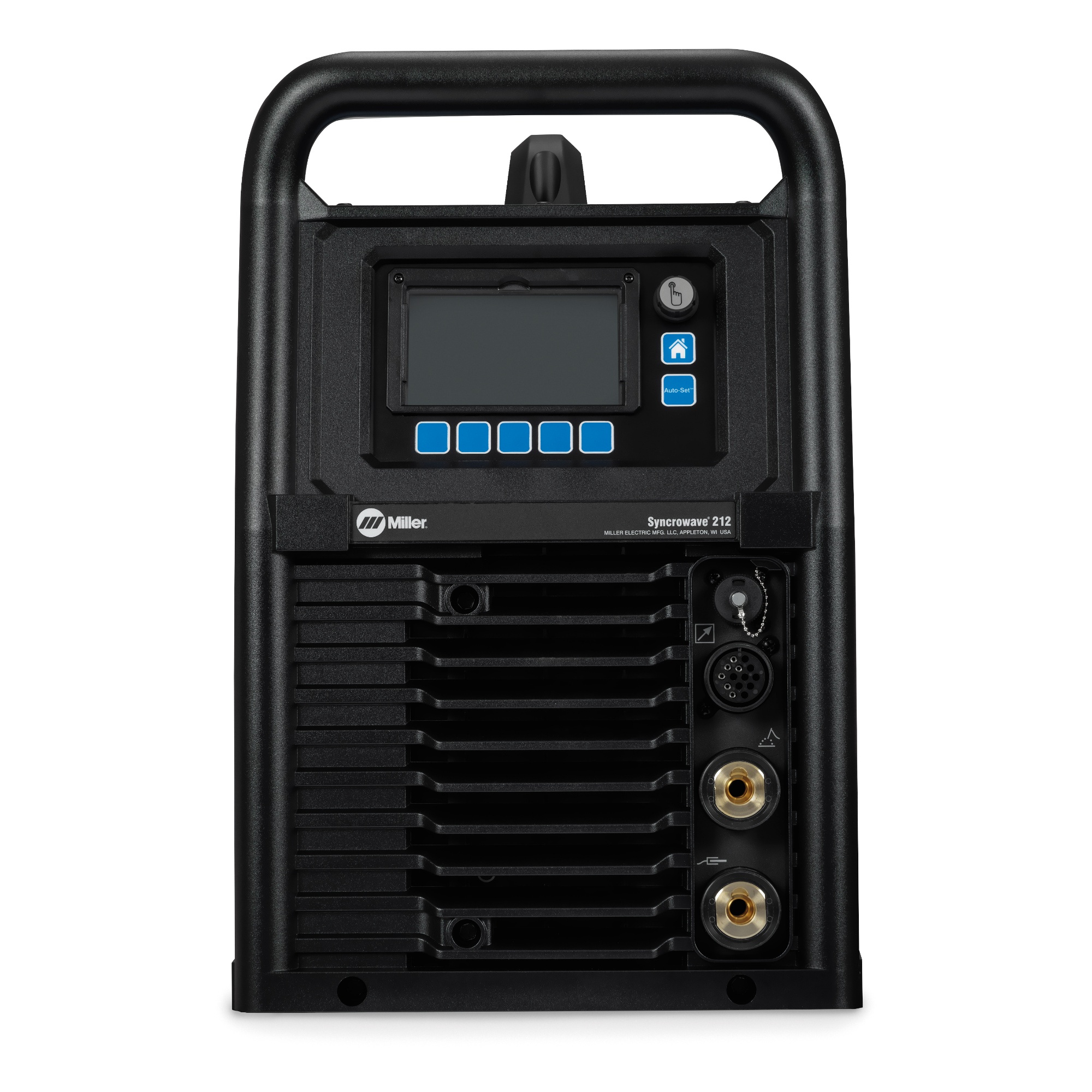 front of the Miller Syncrowave® 212 AC/DC TIG Welder, Air Cooled Package - 907911