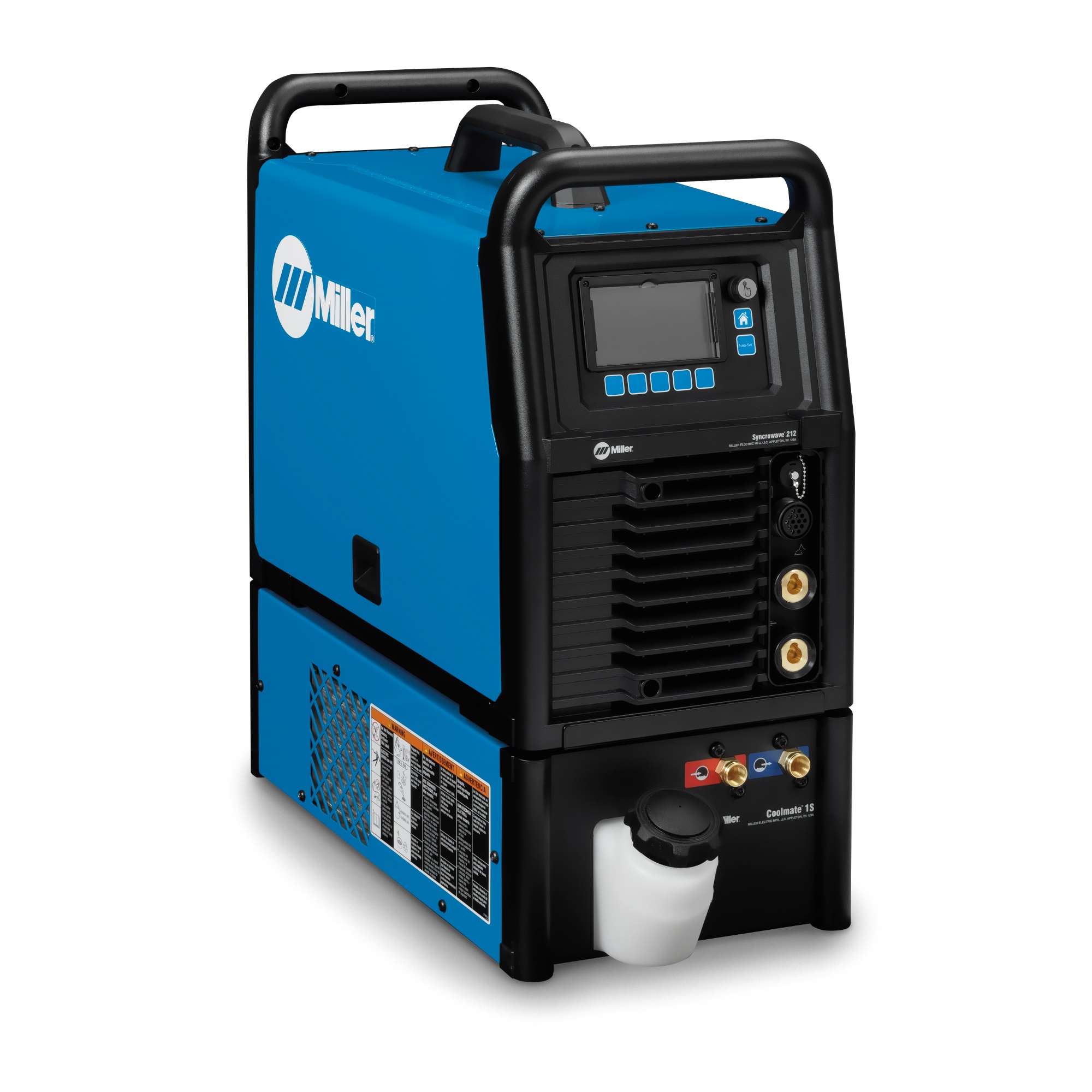 alternate view of the Miller Syncrowave® 212 AC/DC TIG Welder, Water Cooled Package - 951000201