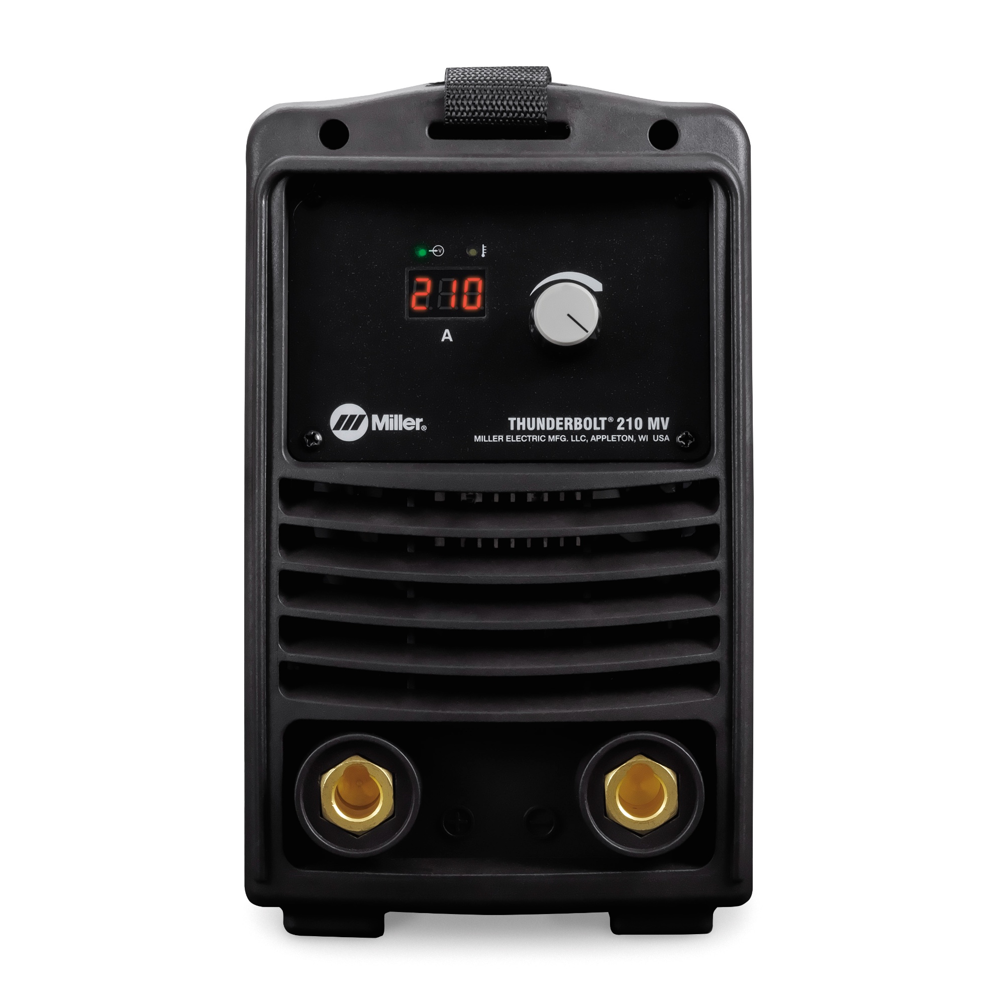 front view of the Miller Thunderbolt® 210 MV Stick Welder