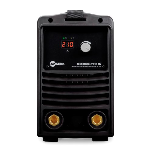 front view of the Miller Thunderbolt® 210 MV Stick Welder