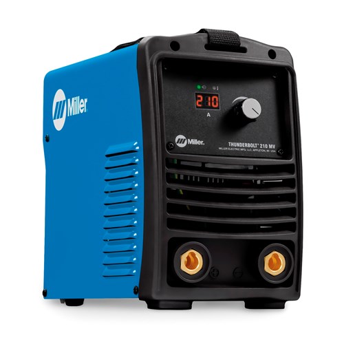 front right view of the Miller Thunderbolt® 210 MV Stick Welder