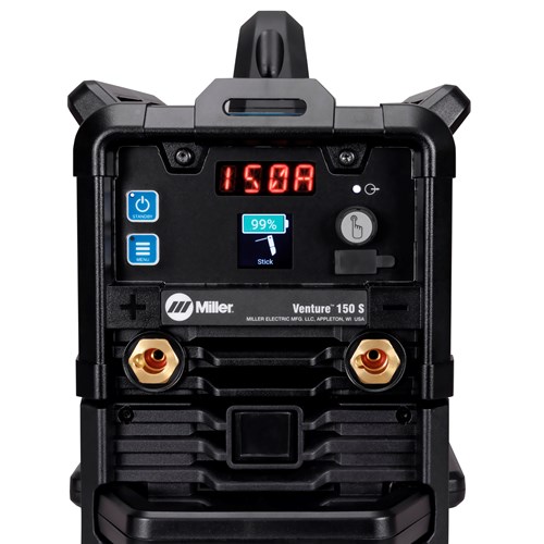 alternate front view of the Miller Venture™150 S Battery Powered Welder with 400Wh Battery and Charger #951000202