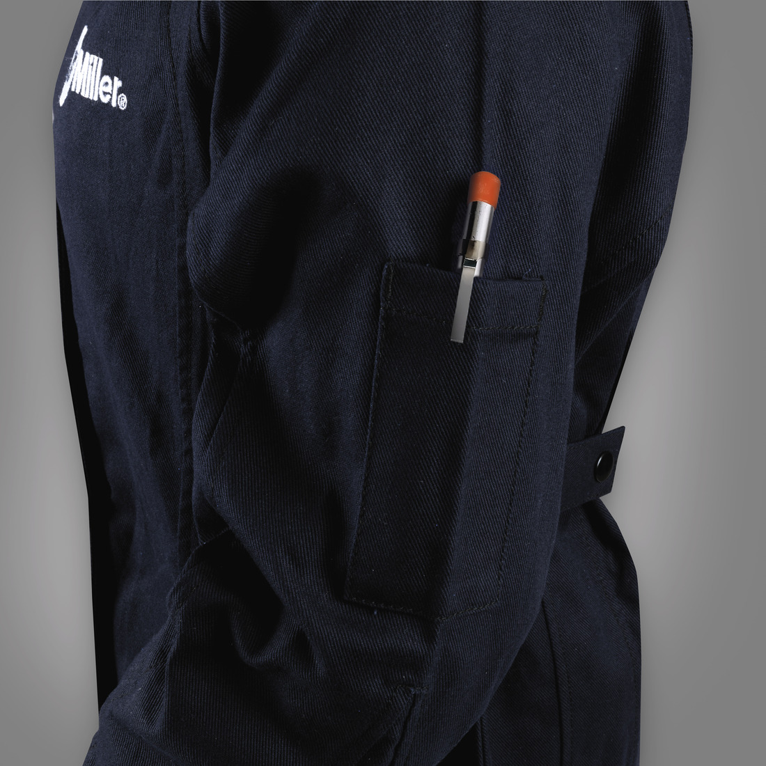 Women's Miller Welding Jacket Sleeve Pocket
