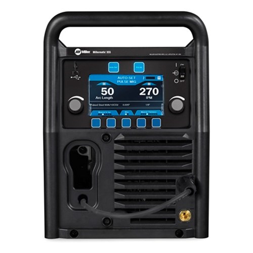 front side view of the Miller Millermatic 355 (pulsed) MIG welder #951927