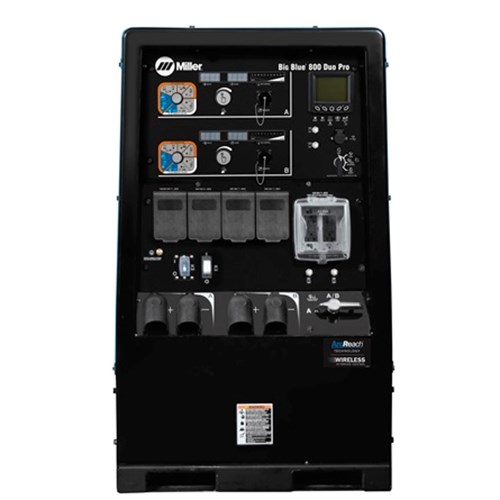 Miller Big Blue 800 Duo Pro ArcReach WIC #907751001 Front