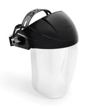 Clear Anti Fog Industrial Strength Face Shield #288274