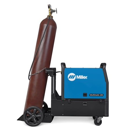 Miller Multimatic® 235 with cylinder cart