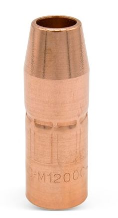 AccuLock™ MDX™ Small Thread-On Nozzle, 1/2" Orifice, Flush Tip, Copper (2 per pkg) NS-M1200C