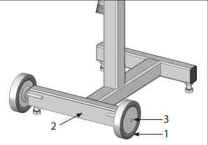 Ellis Wheel Assembly for Ellis Belt Grinder #7100