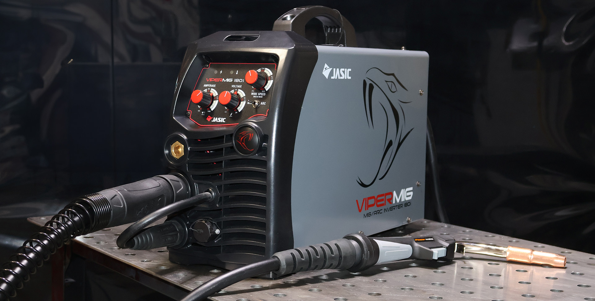 Razorweld ViperMIG 180i MIG/Stick Welder - JVMIG180i in the welding show
