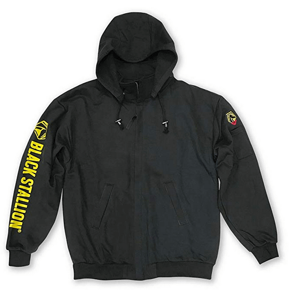 Black Stallion FO9-30C TruGuard 200 FR Cotton Welding Jacket, Safety Orange, Small