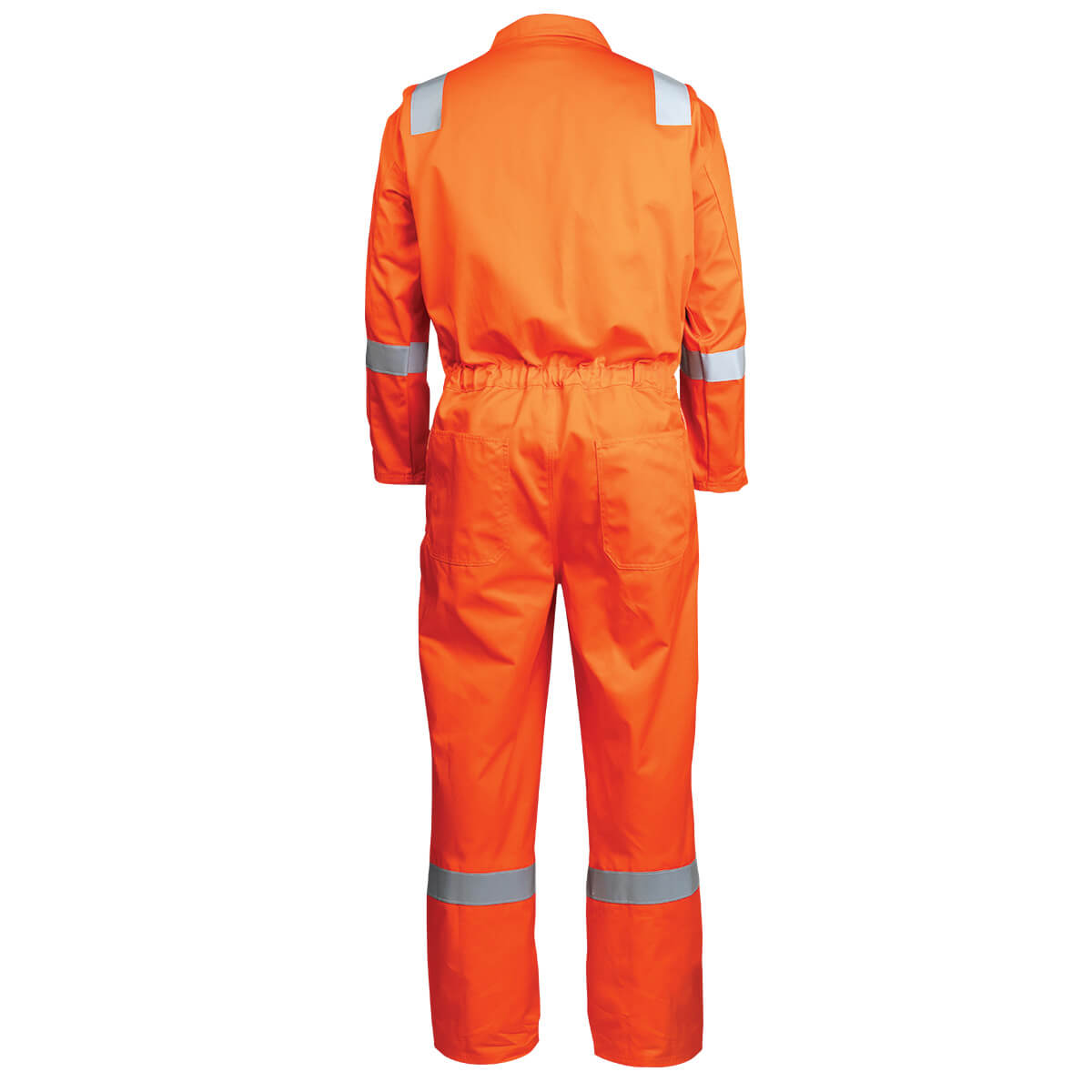 Revco Black Stallion 7 Oz Flame-Resistant Cotton Reflective Tape Coveralls (Orange) #CF2118-OR
