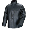 Revco DuraLite Black Leather Premium Welding Coat #30PWC-BLK