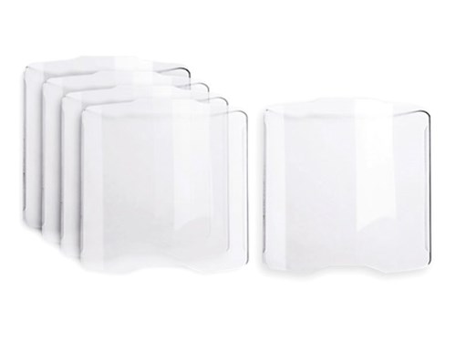 Miller T94(i) Front Lens Cover Replacement, 5-pack, available online at Welders Supply.