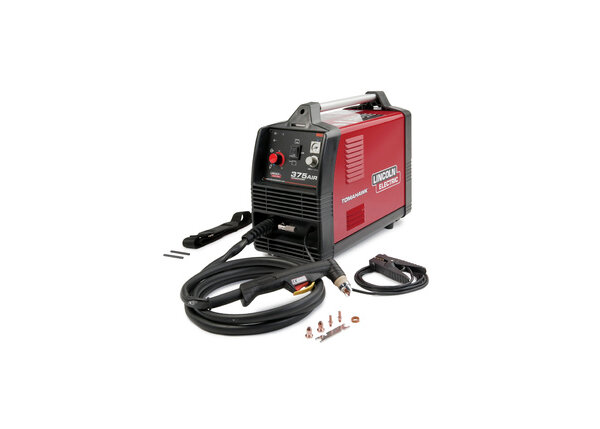 Lincoln Electric Tomahawk 375 AIR Plasma Cutter with 10 ft (3.0 m) Hand Torch #K2806-1