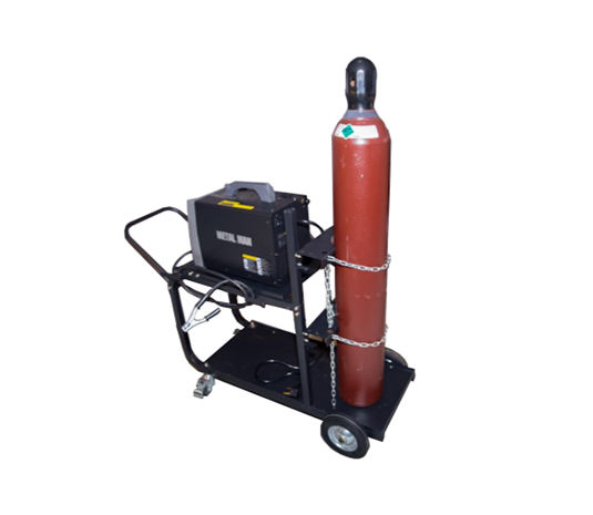 Metal Man Heavy Duty Single/Dual Bottle Welding Cart storage and portability for welders