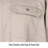 Revco Black Stallion FR Cotton Work Shirt Chest Pockets